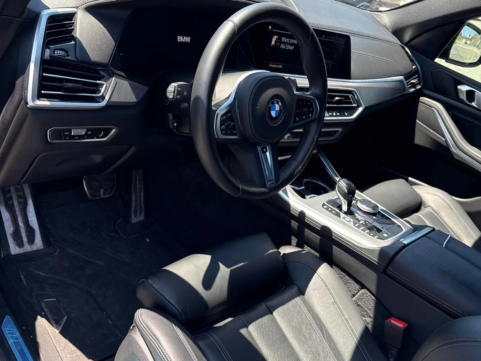 Interior driver side