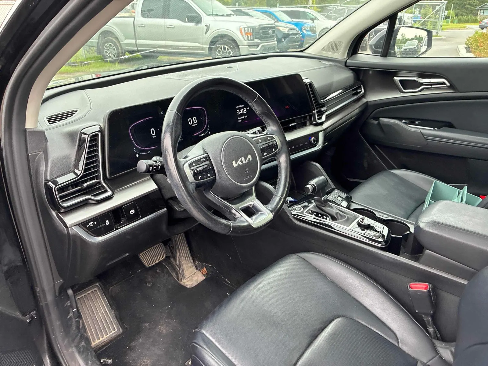 Interior driver side