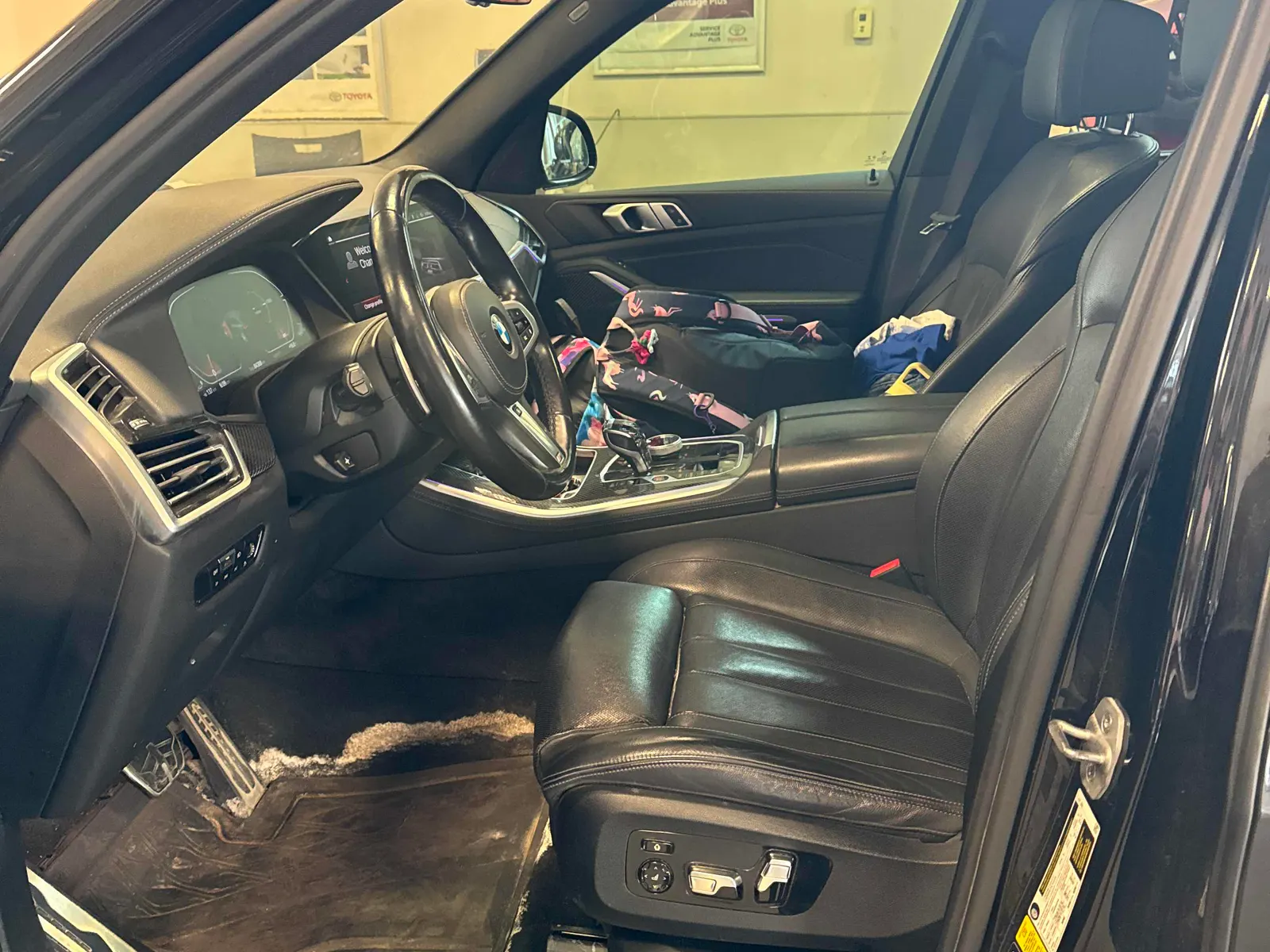 Interior driver side