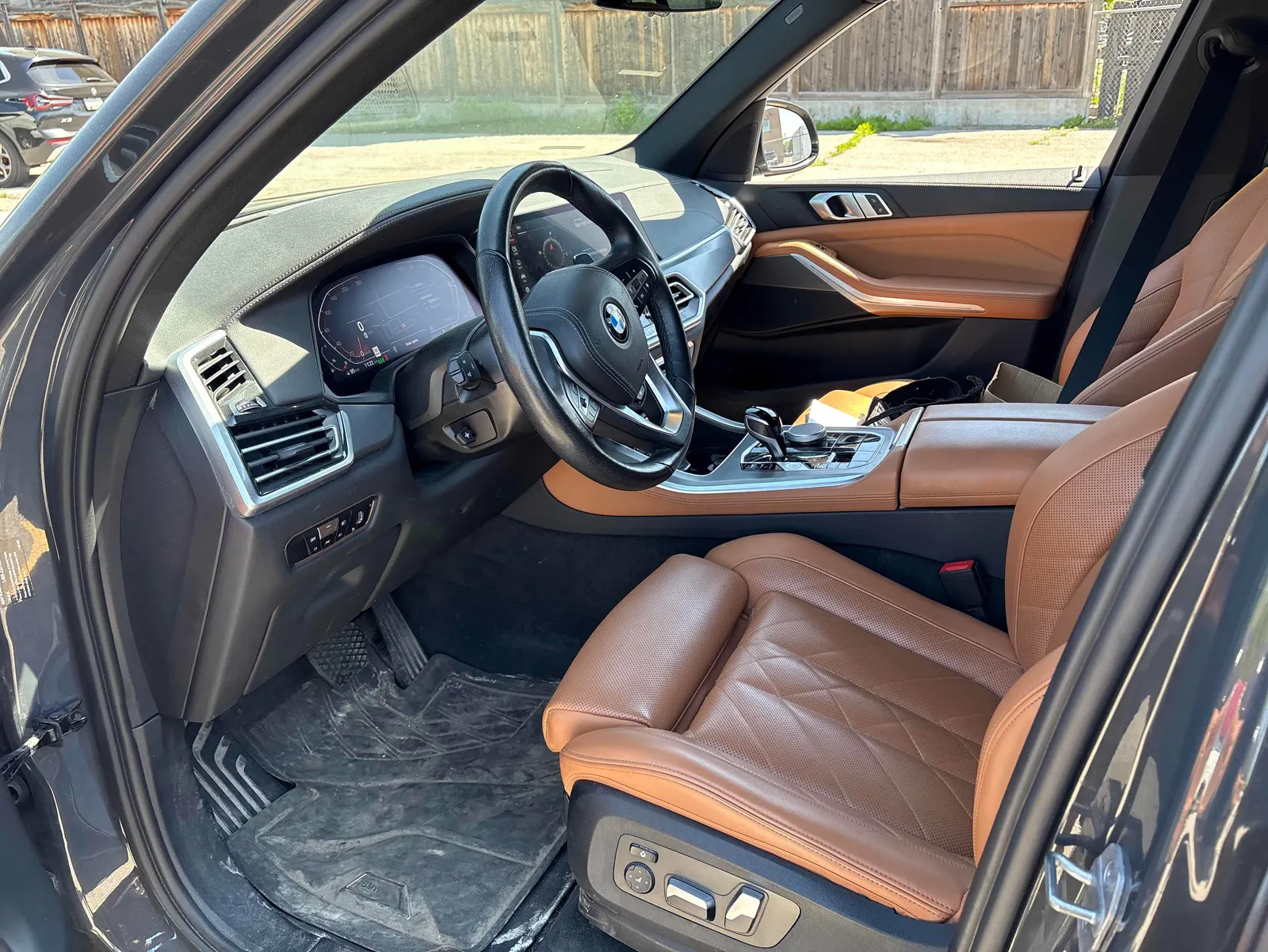 Interior driver side