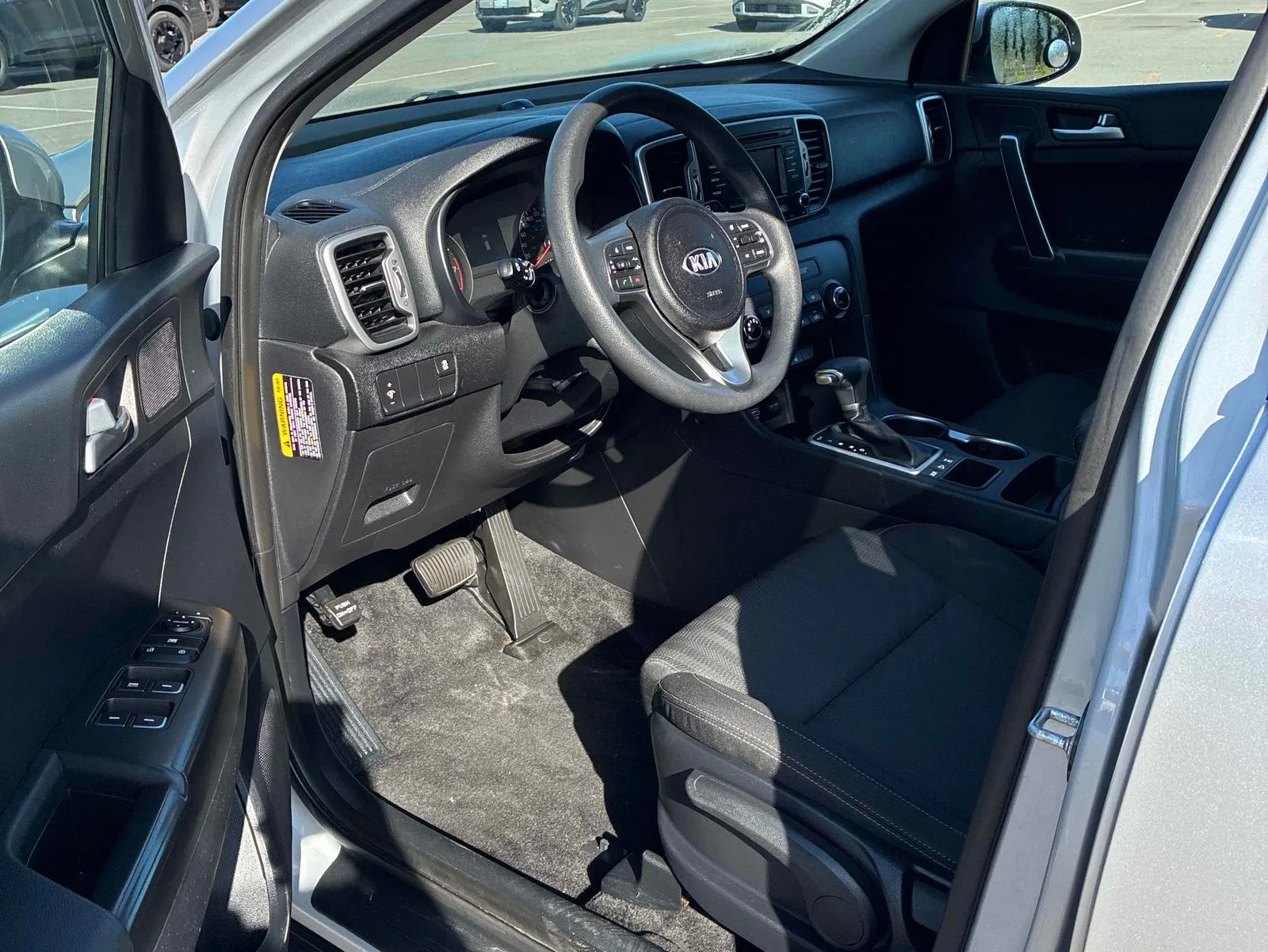 Interior driver side