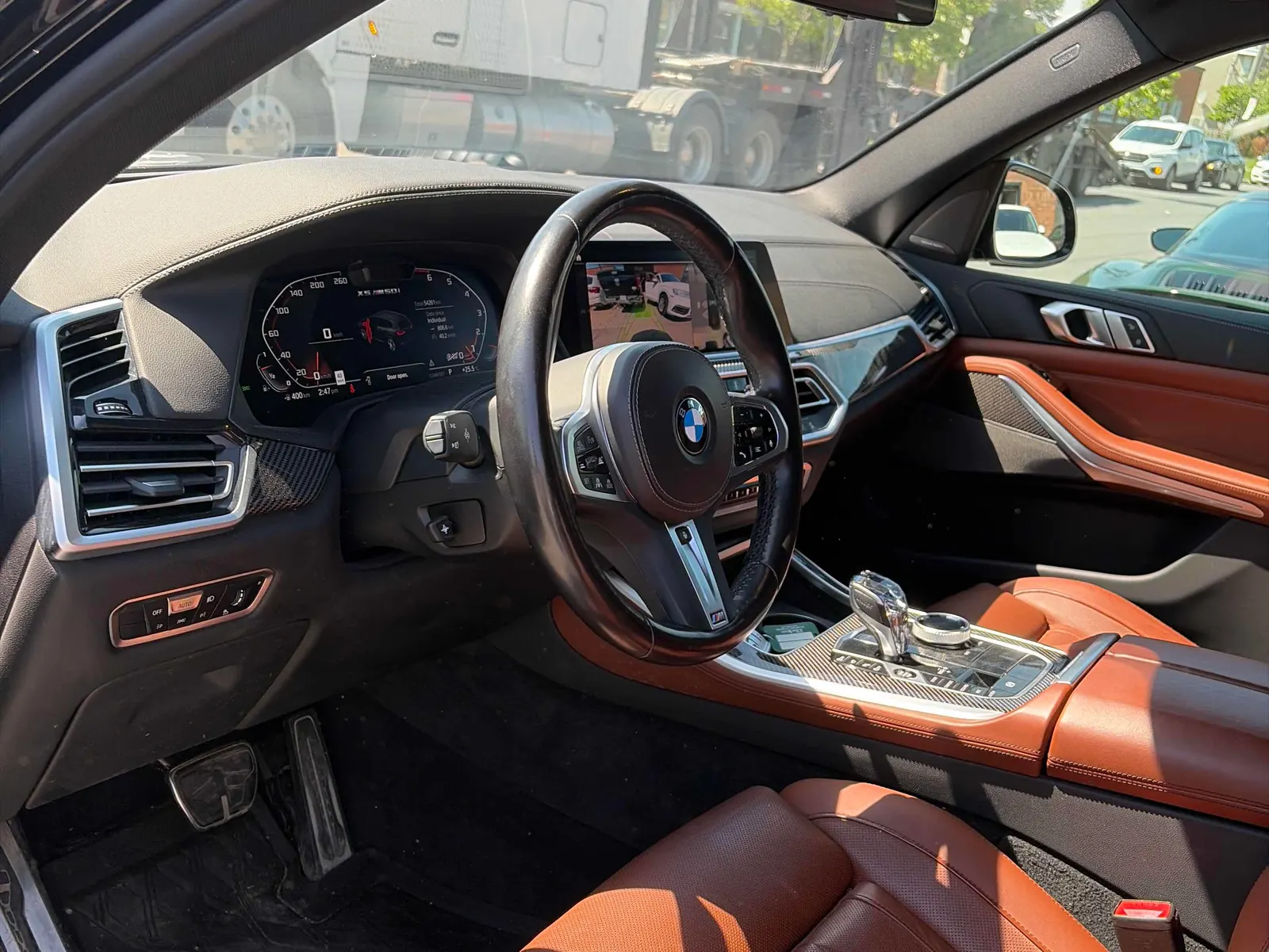 Interior driver side