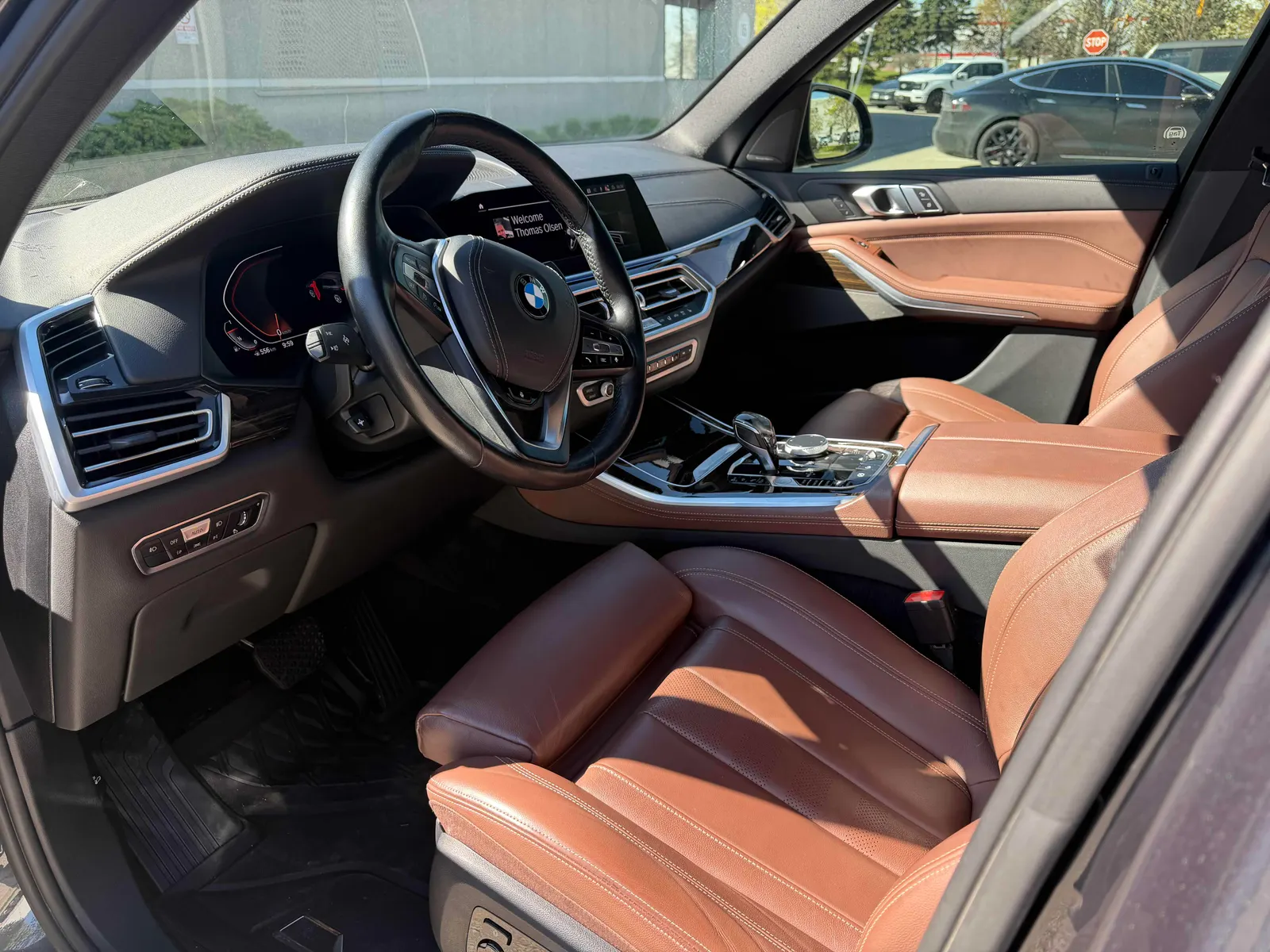 Interior driver side