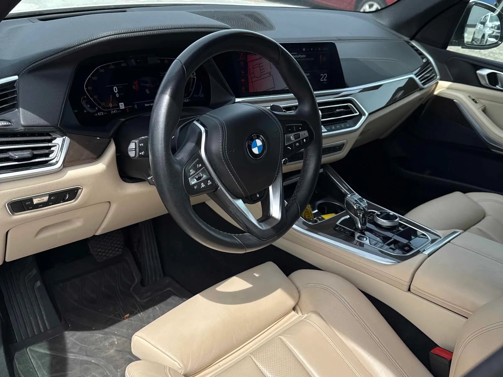 Interior driver side