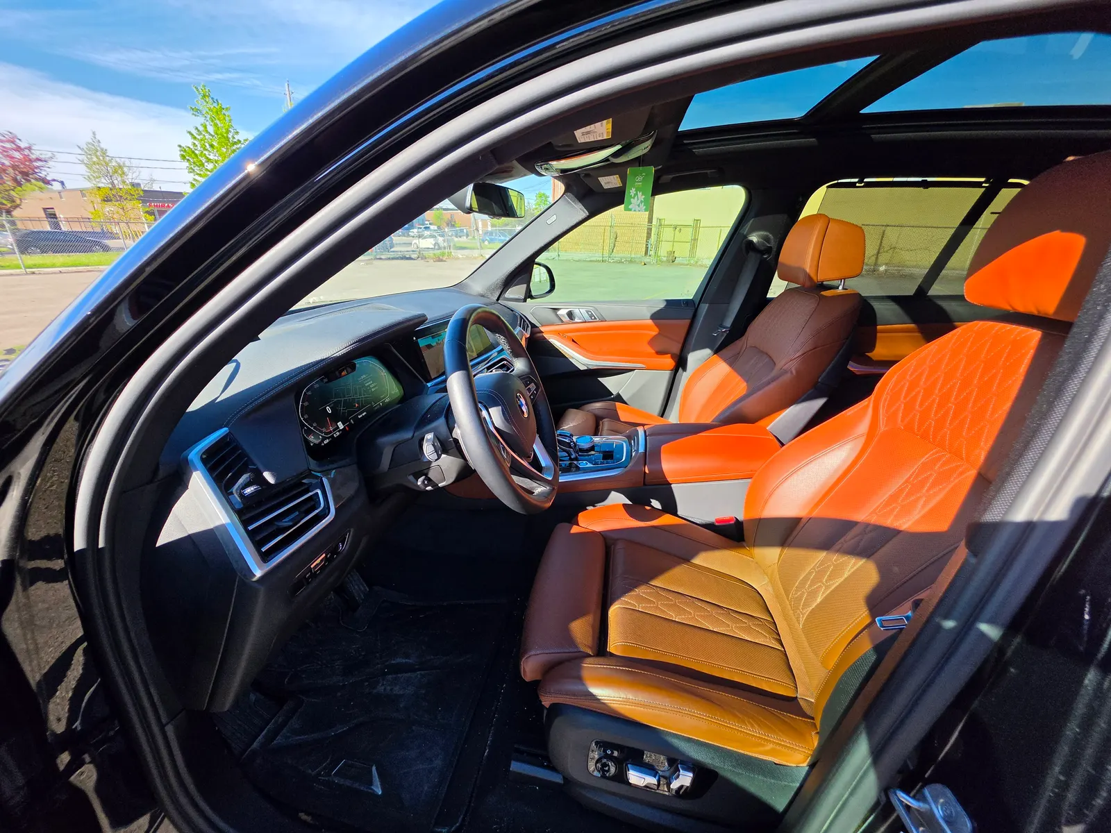 Interior driver side