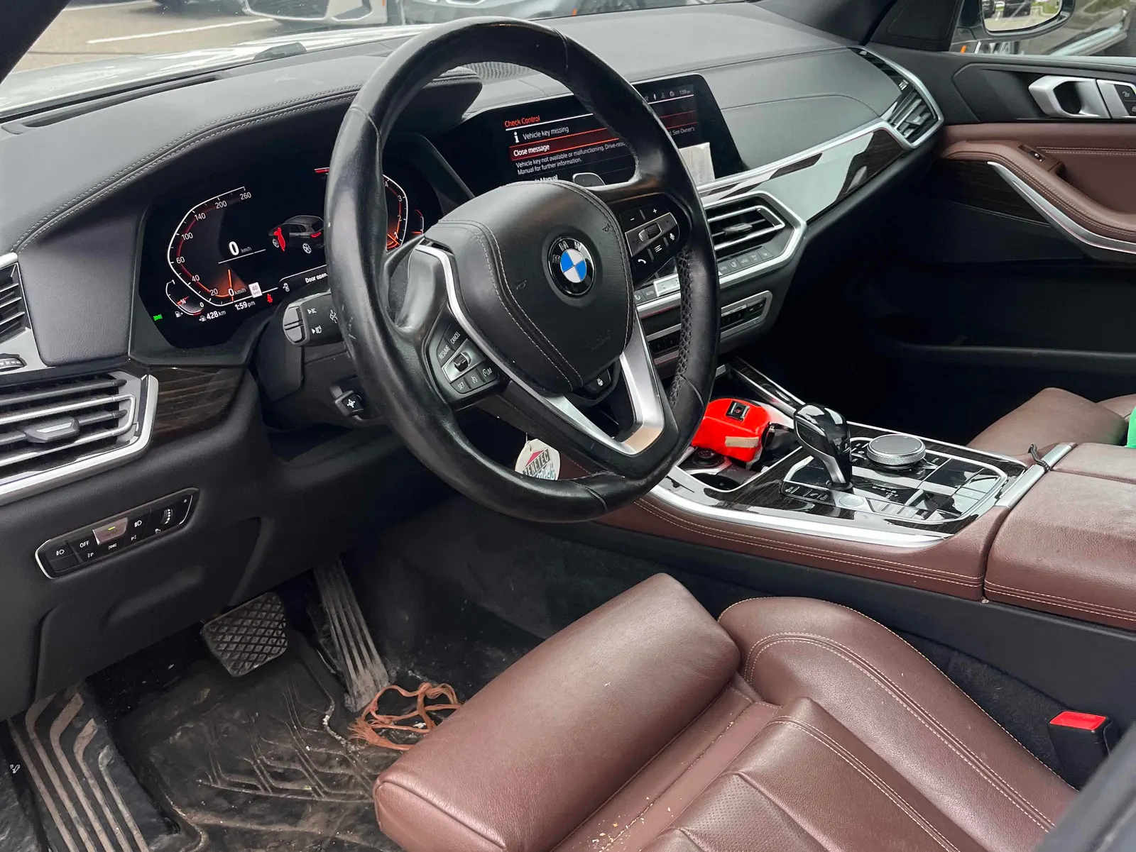 Interior driver side