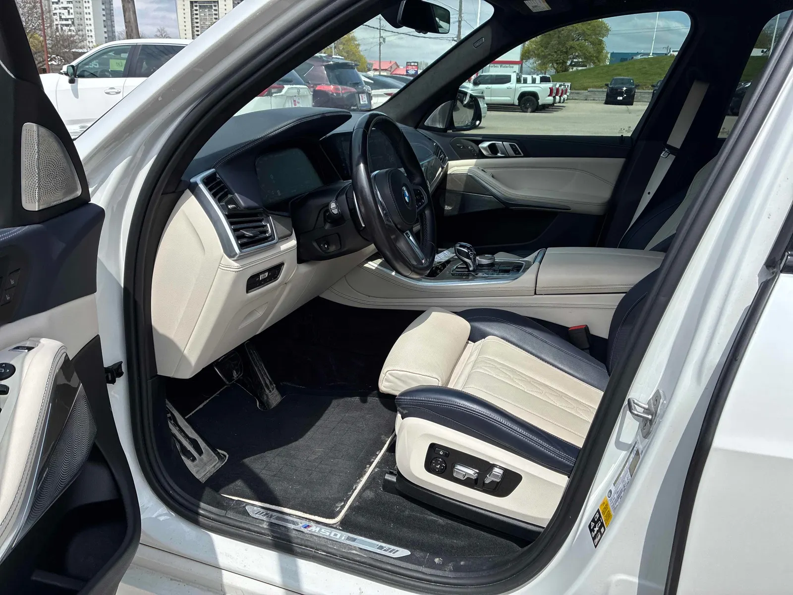 Interior driver side
