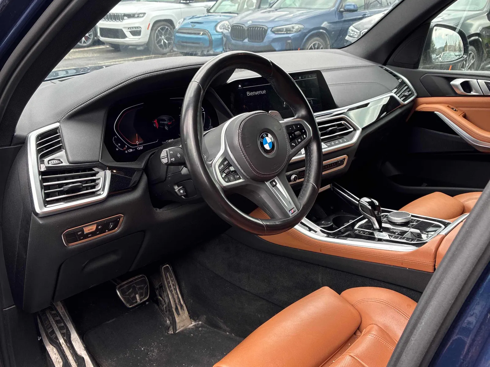 Interior driver side