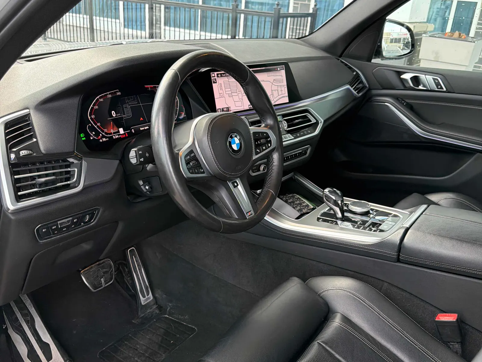 Interior driver side