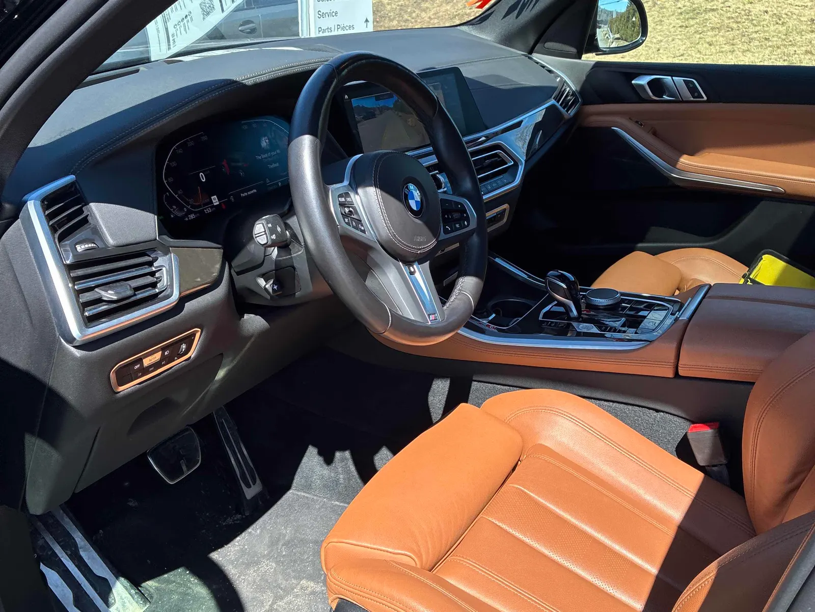 Interior driver side