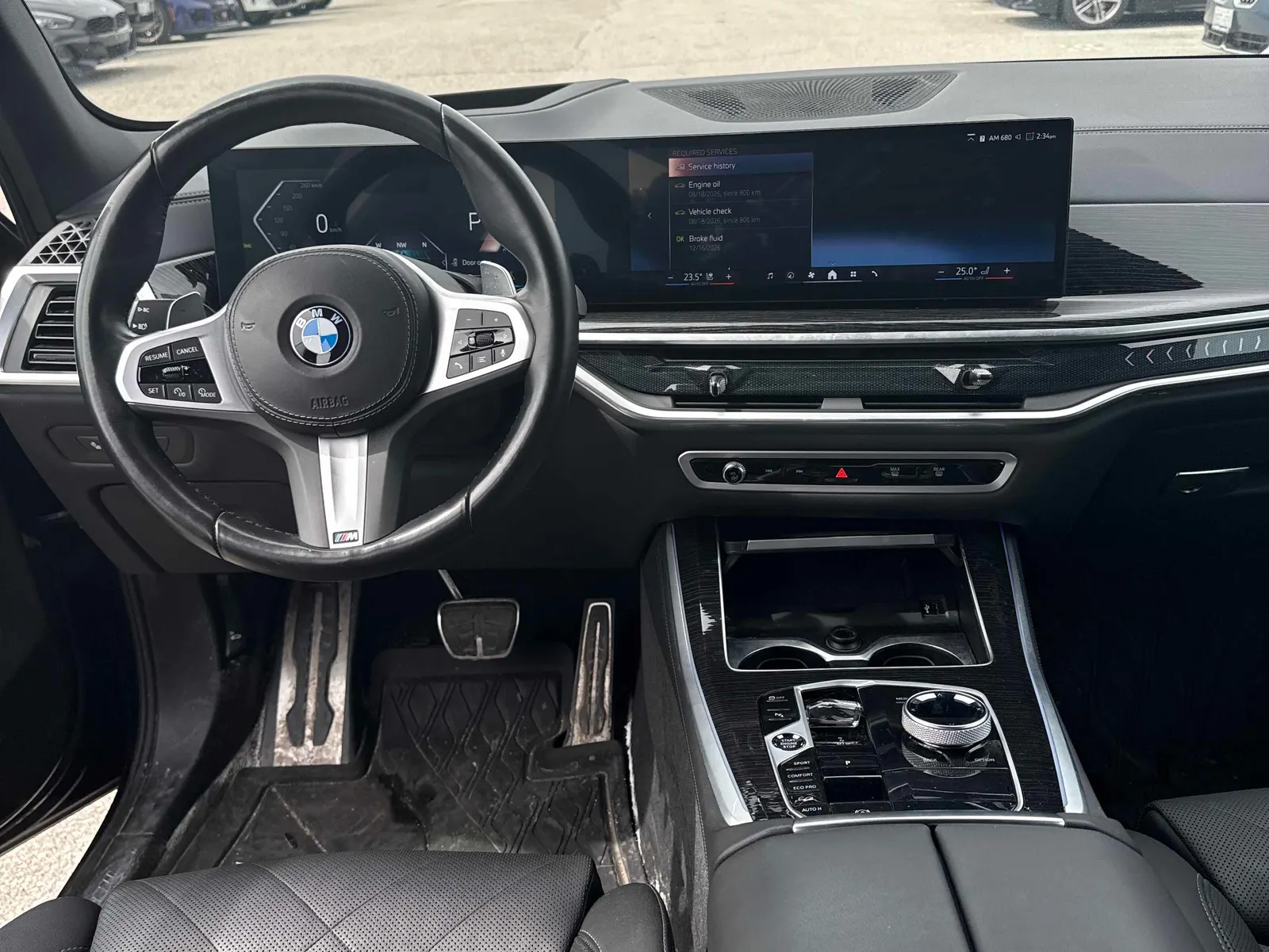 Interior driver side