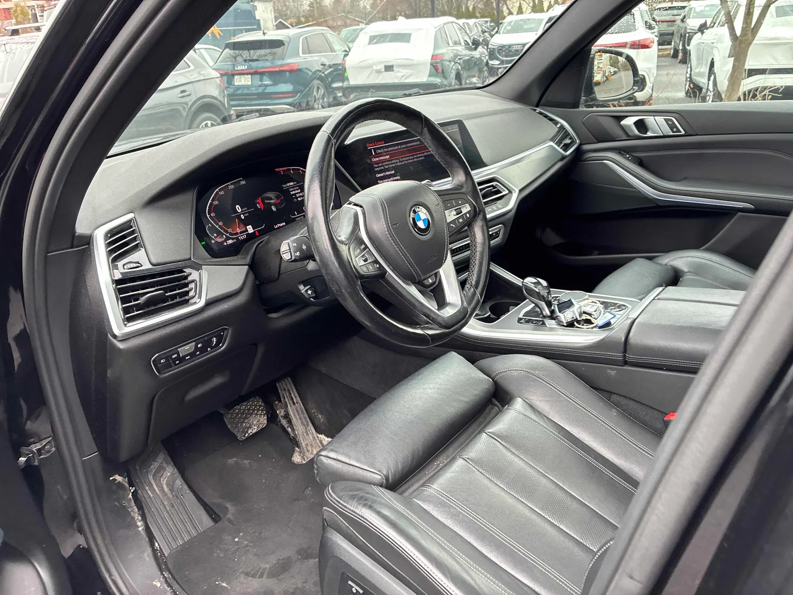 Interior driver side