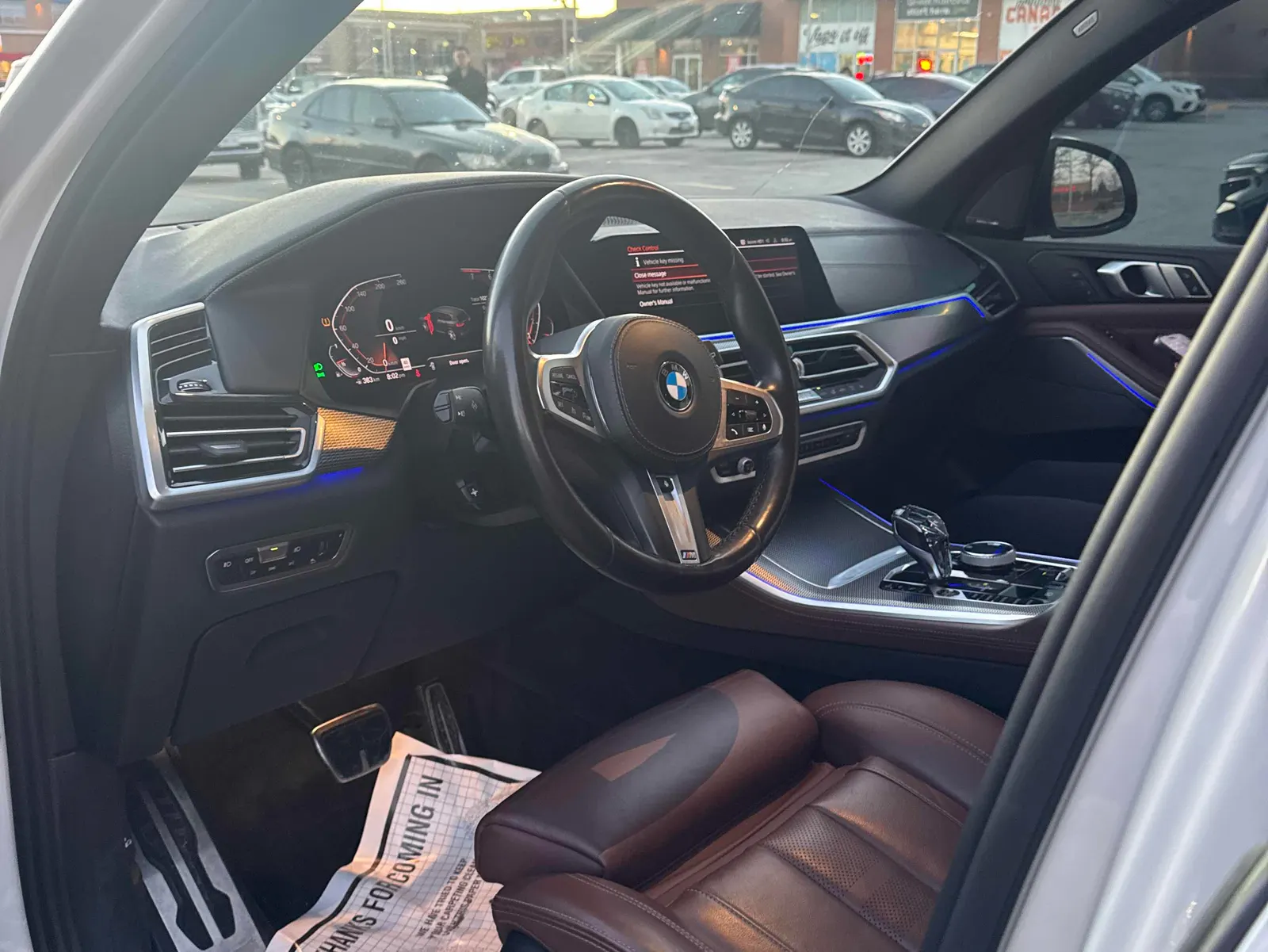 Interior driver side