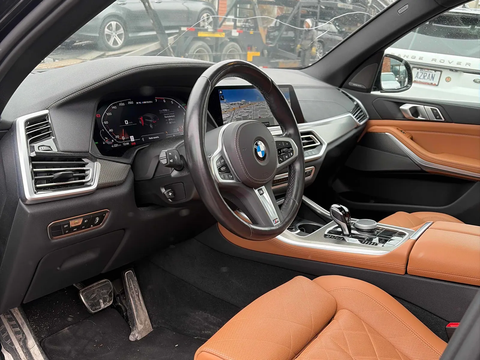 Interior driver side