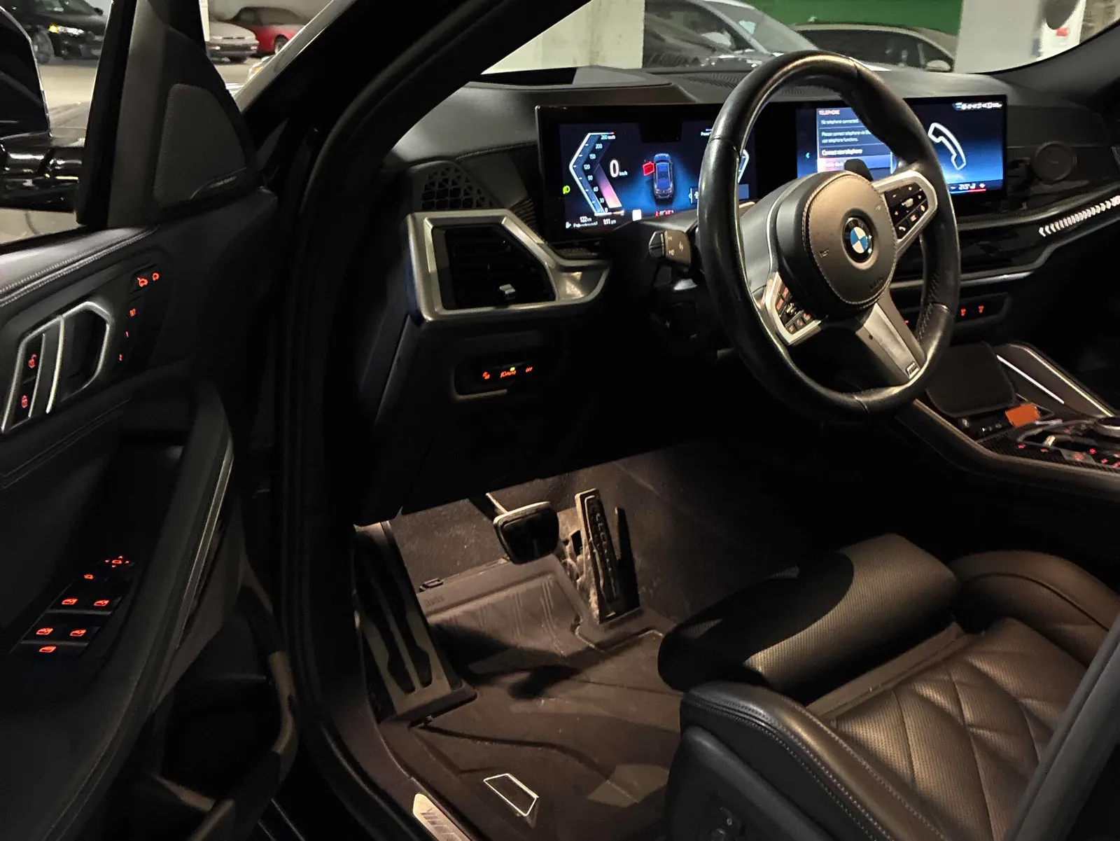 Interior driver side