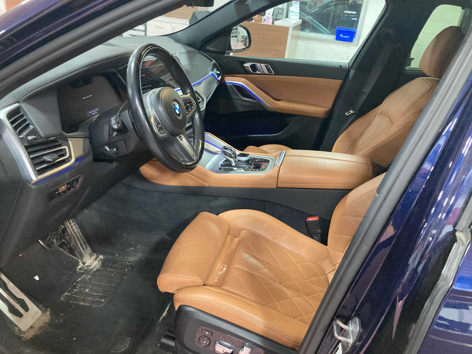 Interior driver side