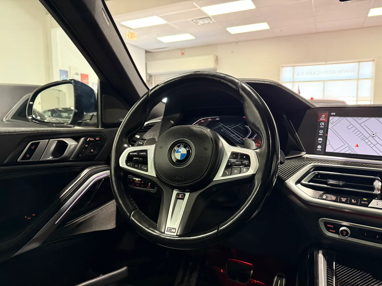 Interior driver side
