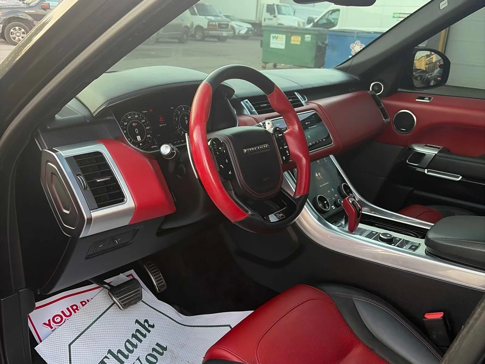 Interior driver side