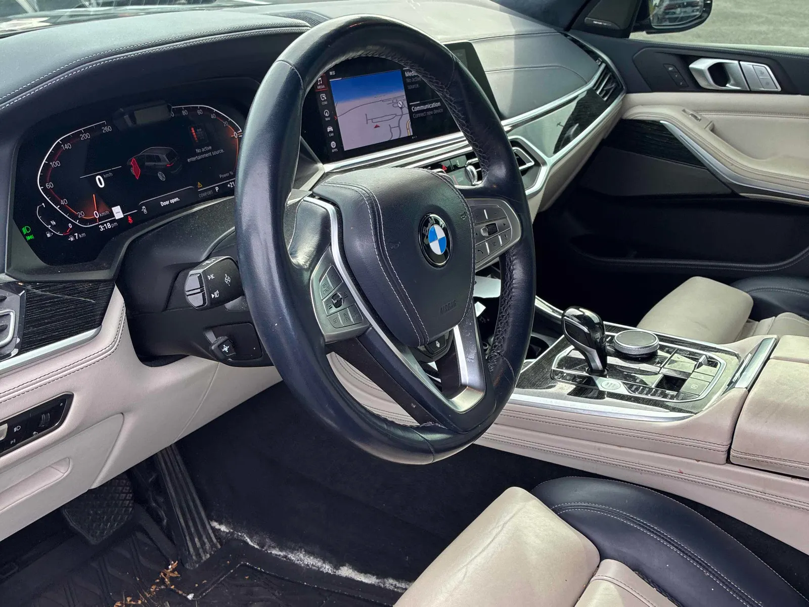 Interior driver side