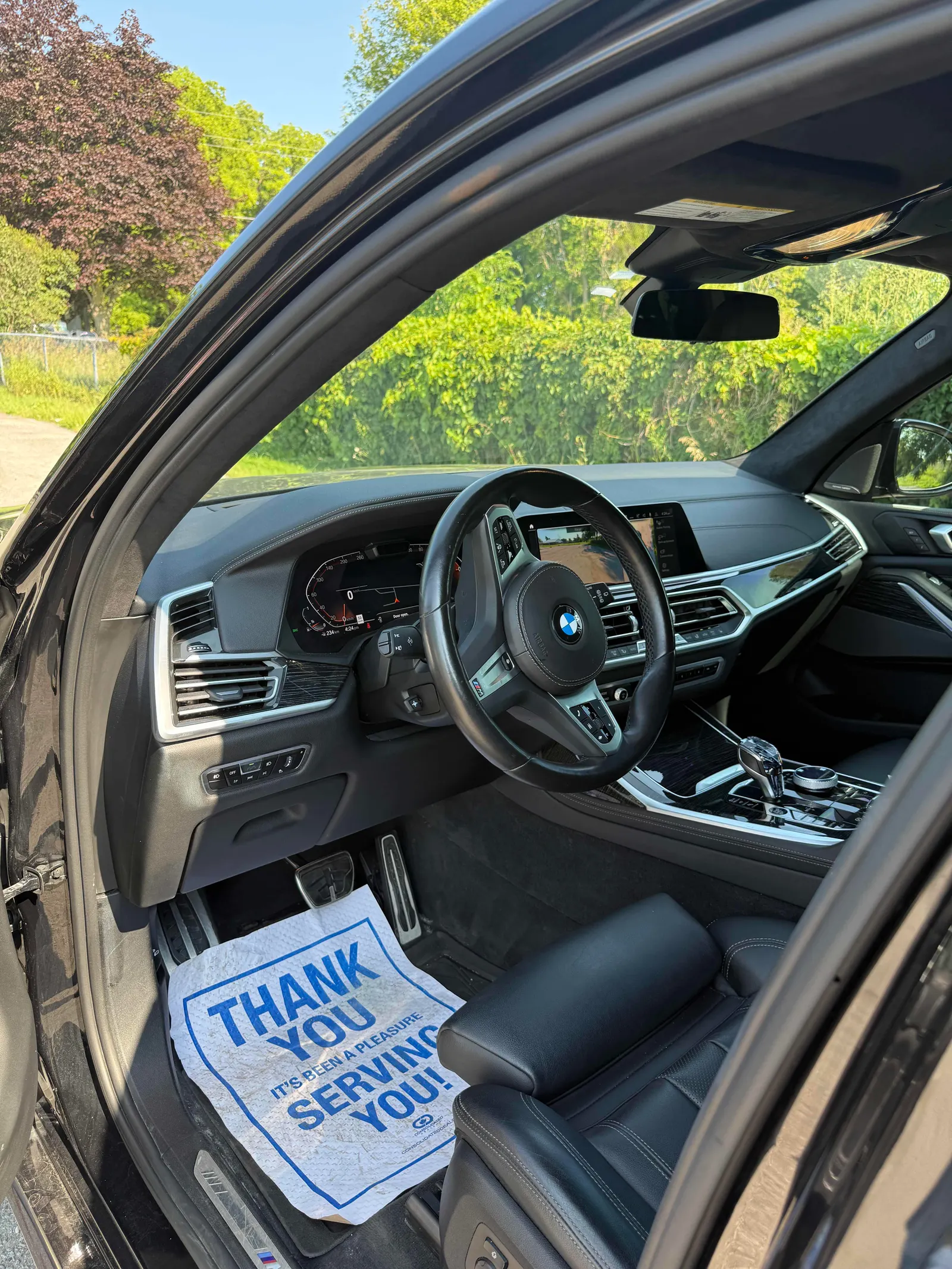 Interior driver side