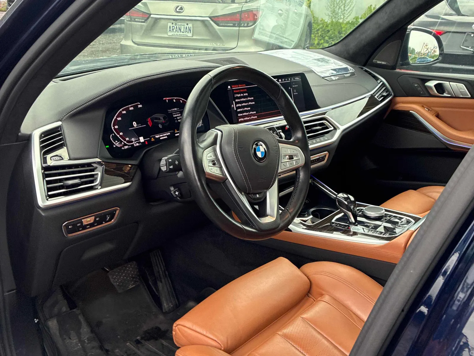 Interior driver side