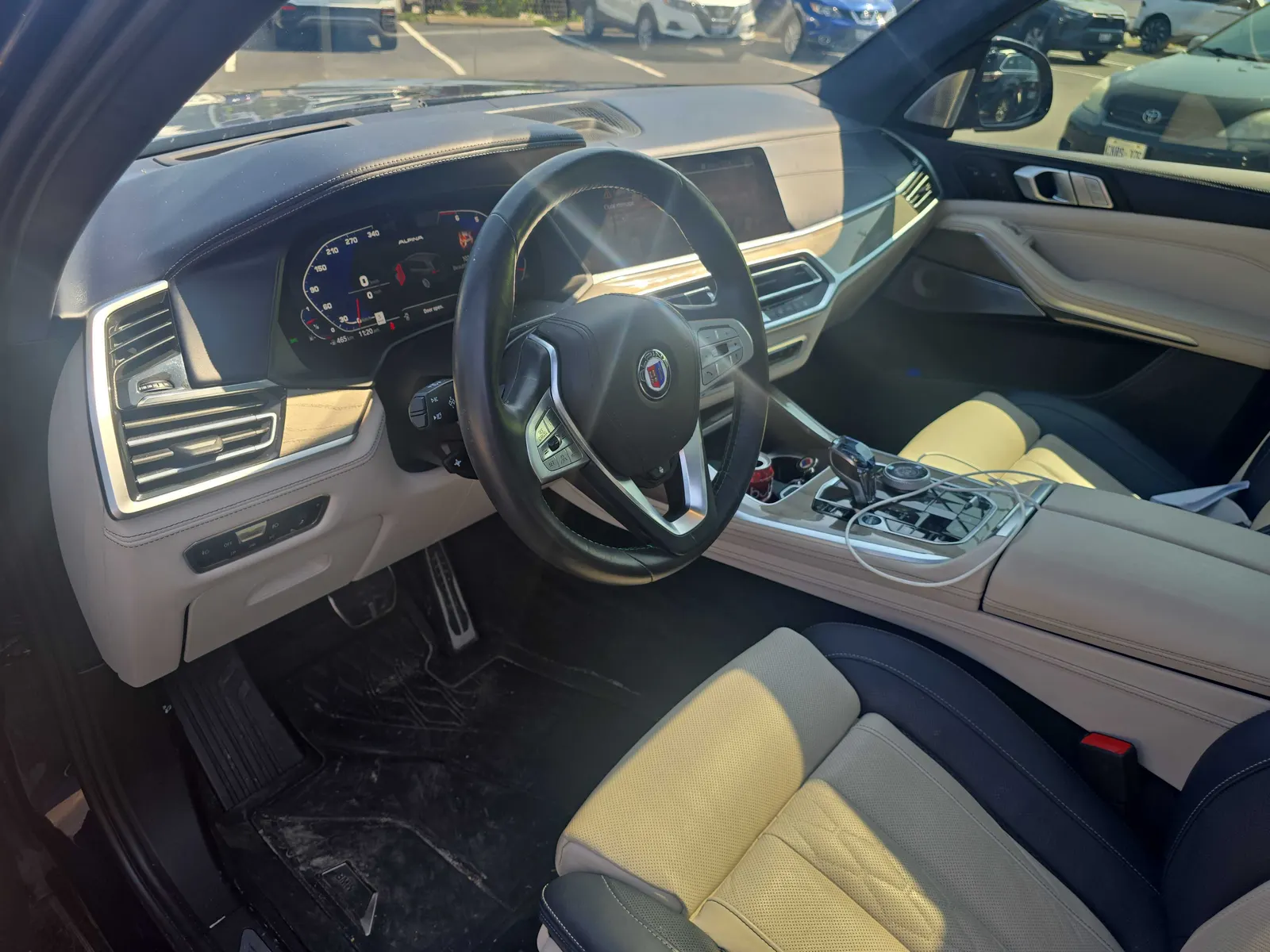 Interior driver side
