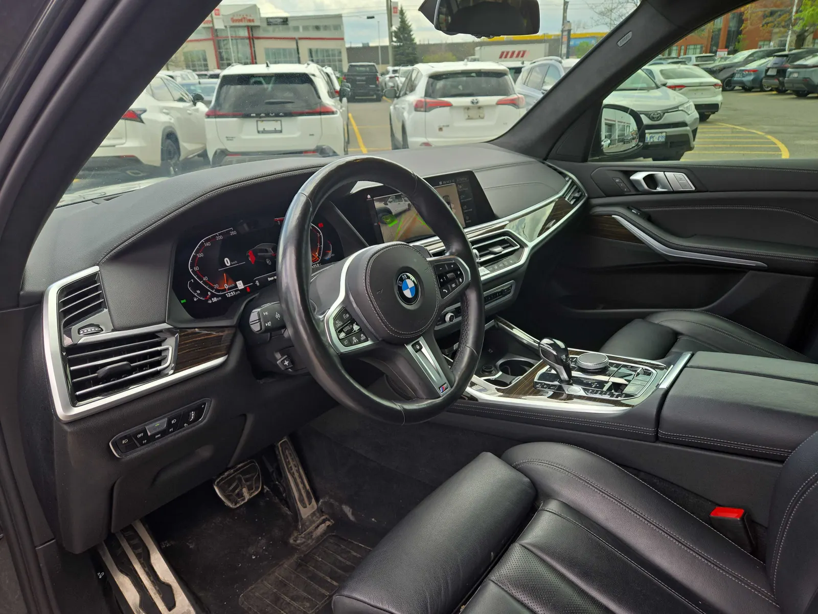 Interior driver side