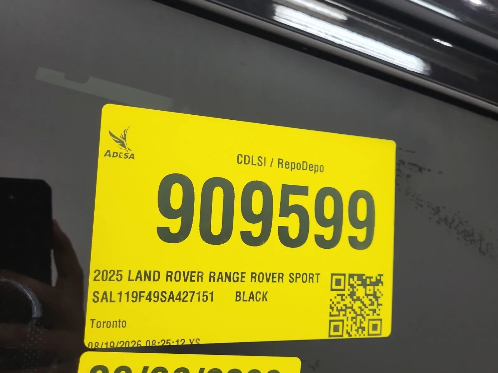 Inventory Label Photo