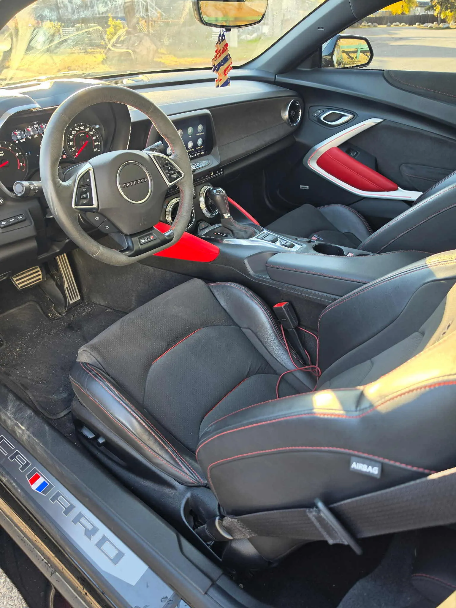 Interior driver side