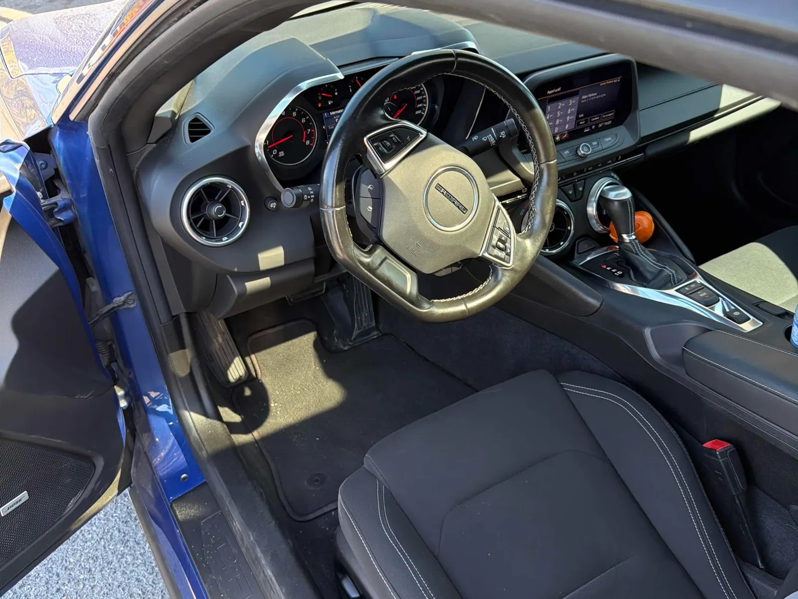 Interior driver side