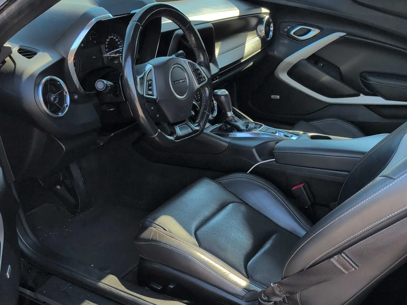 Interior driver side