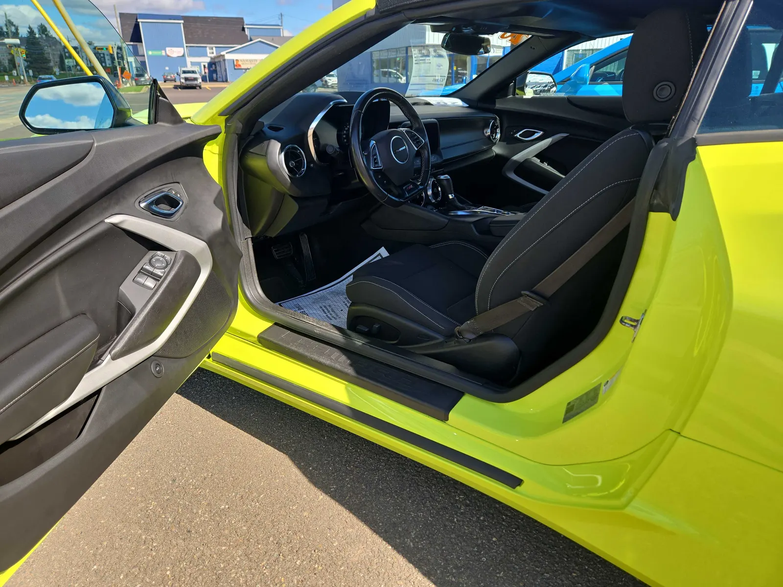 Interior driver side