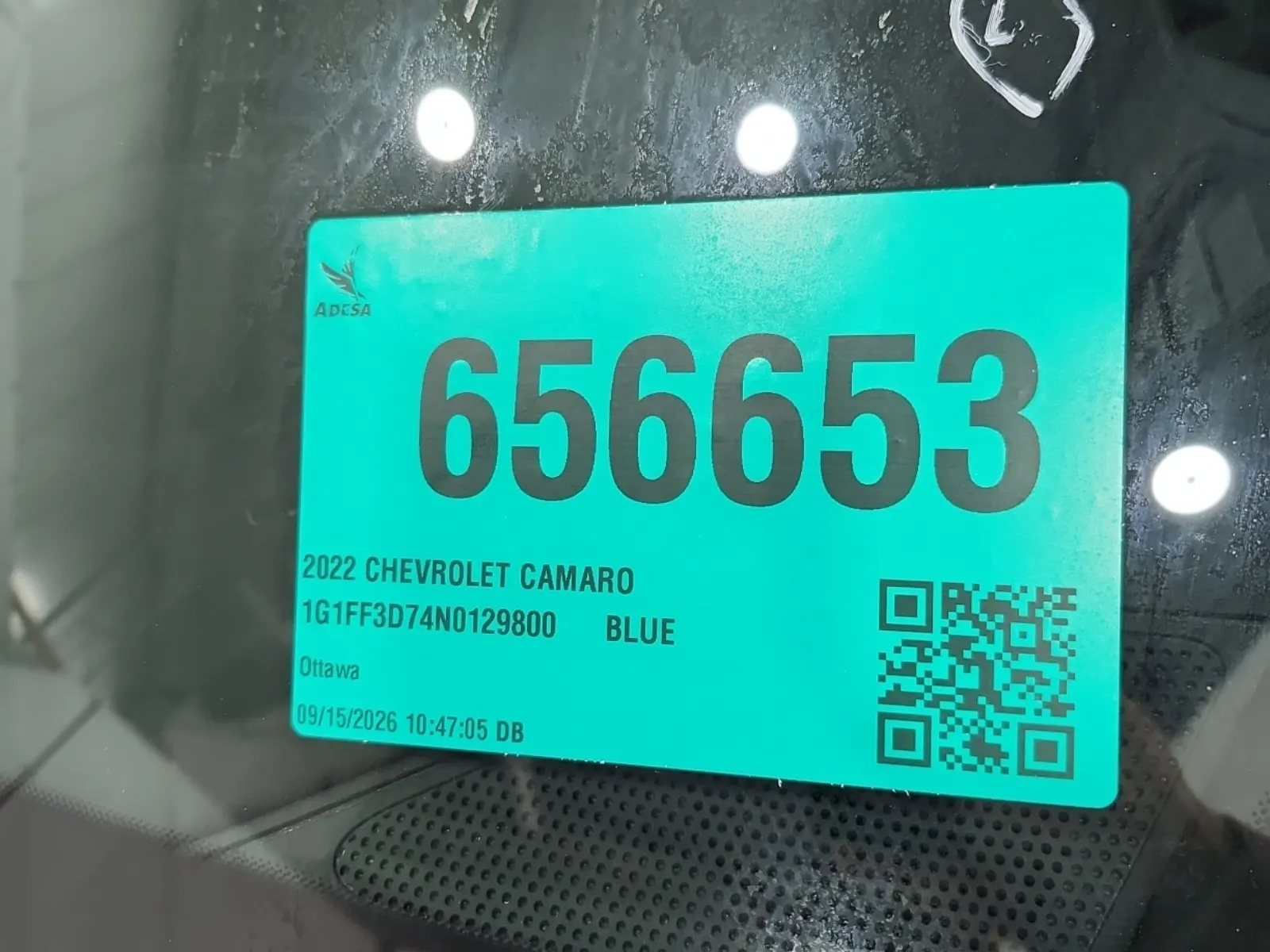 Inventory Label Photo