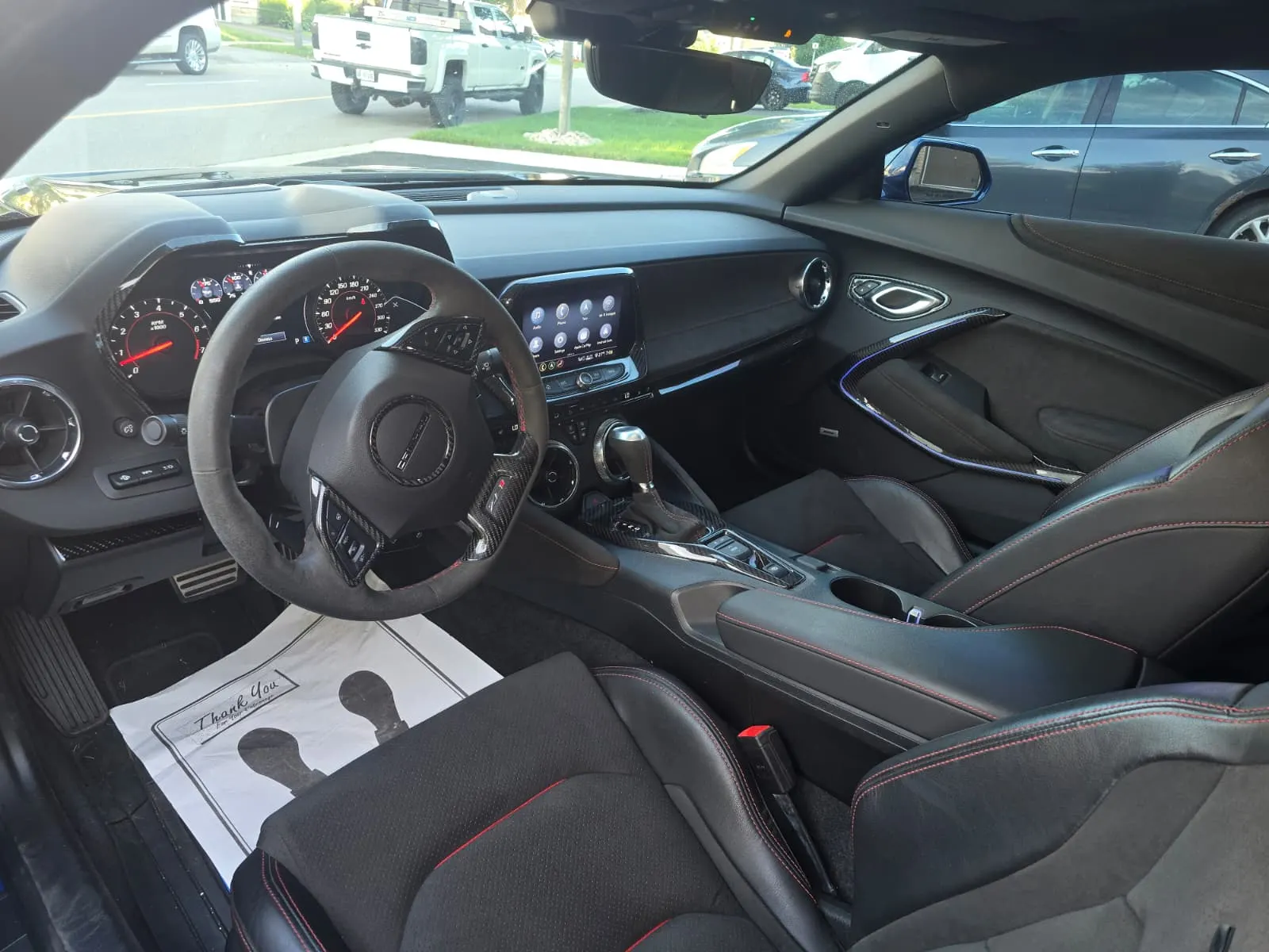 Interior driver side