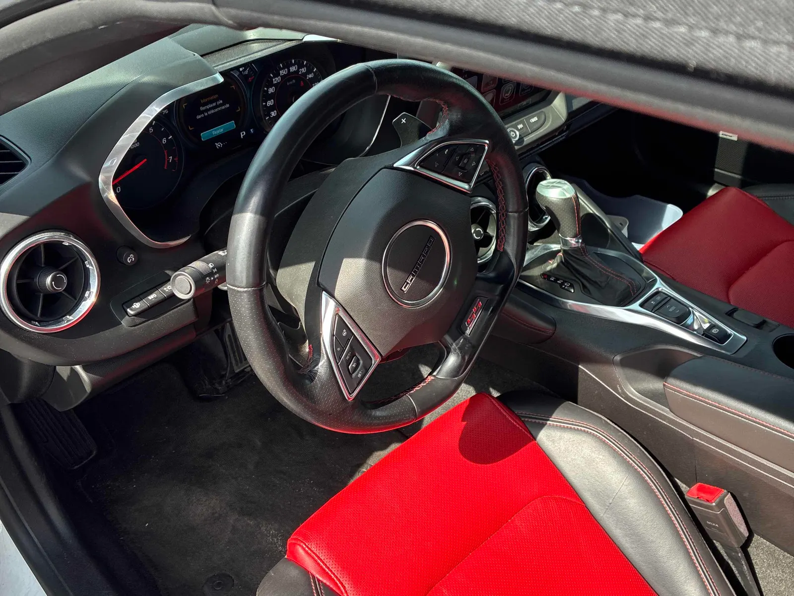Interior driver side