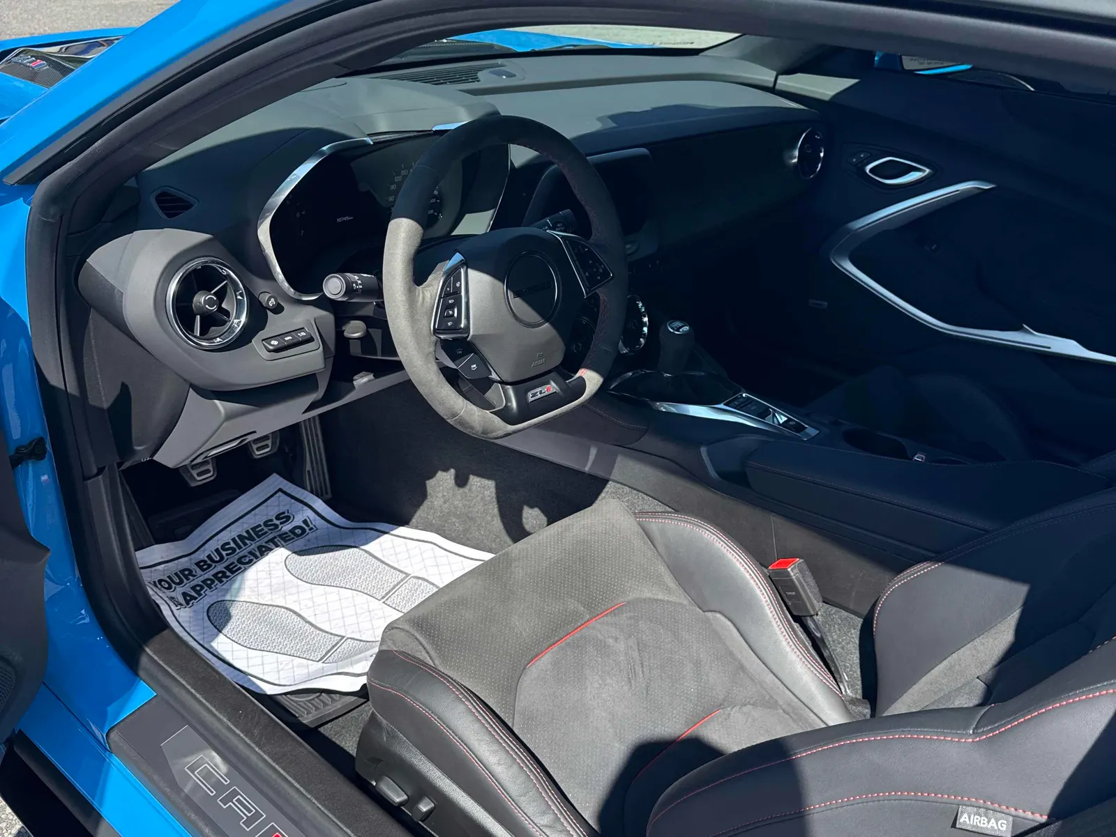 Interior driver side