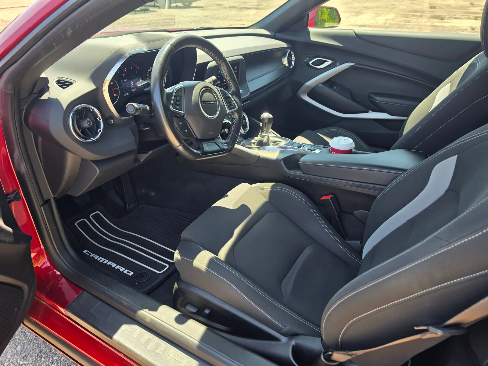 Interior driver side