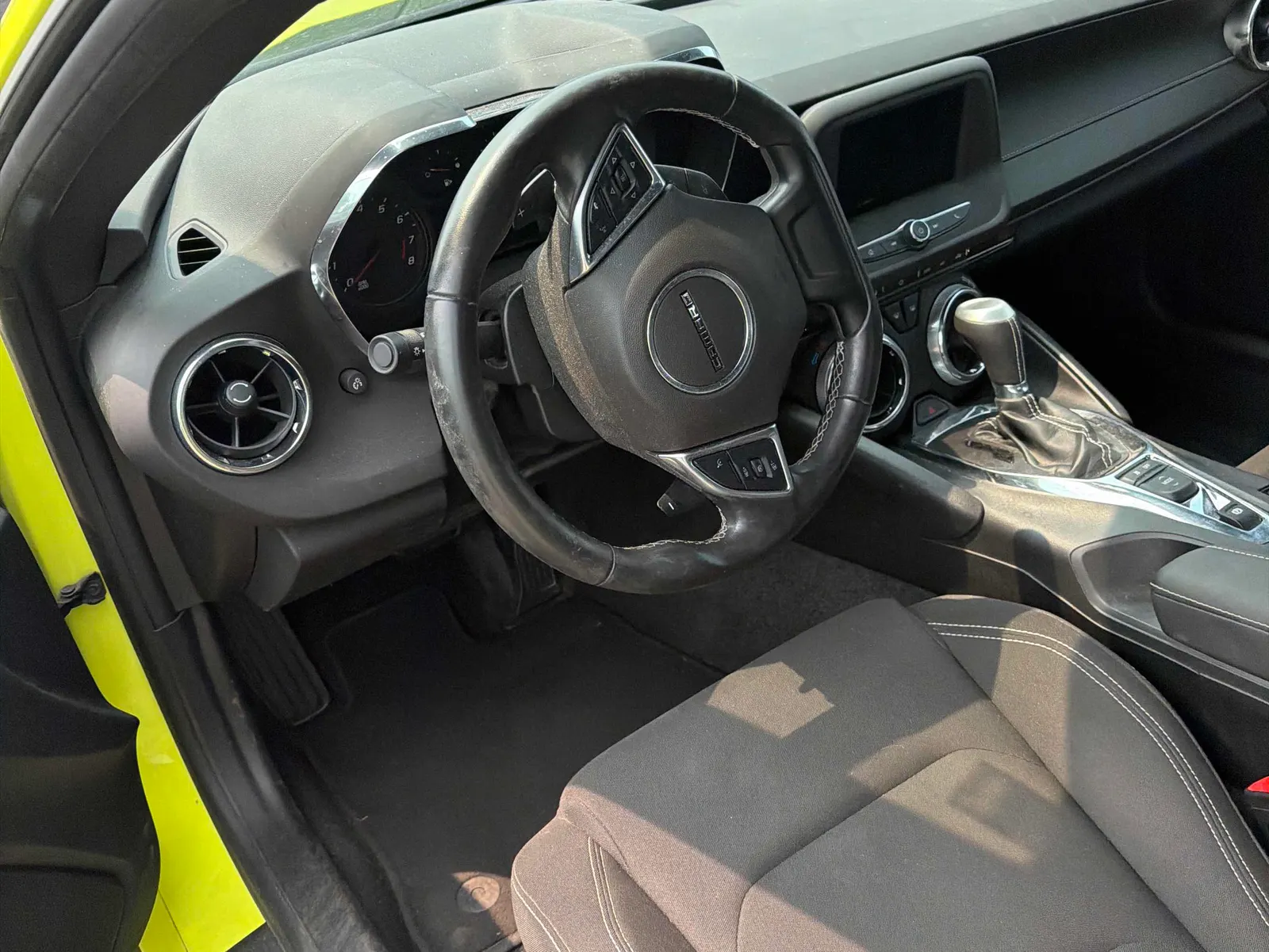 Interior driver side