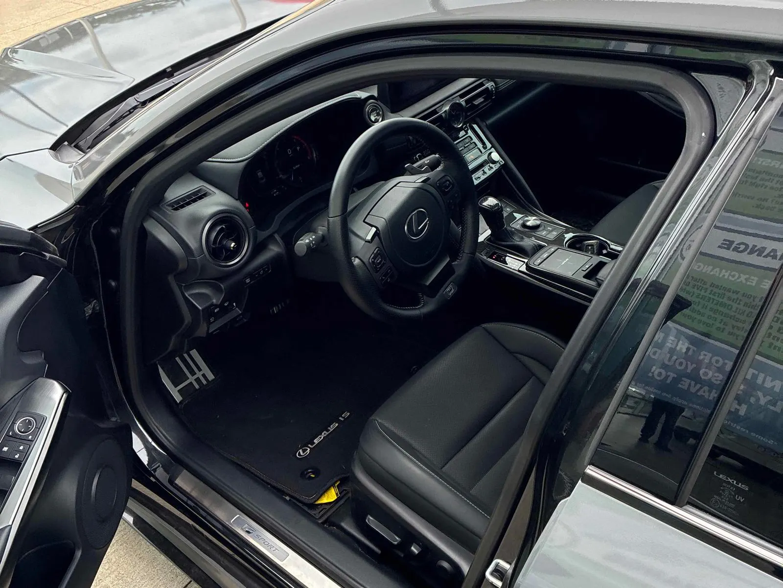 Interior driver side