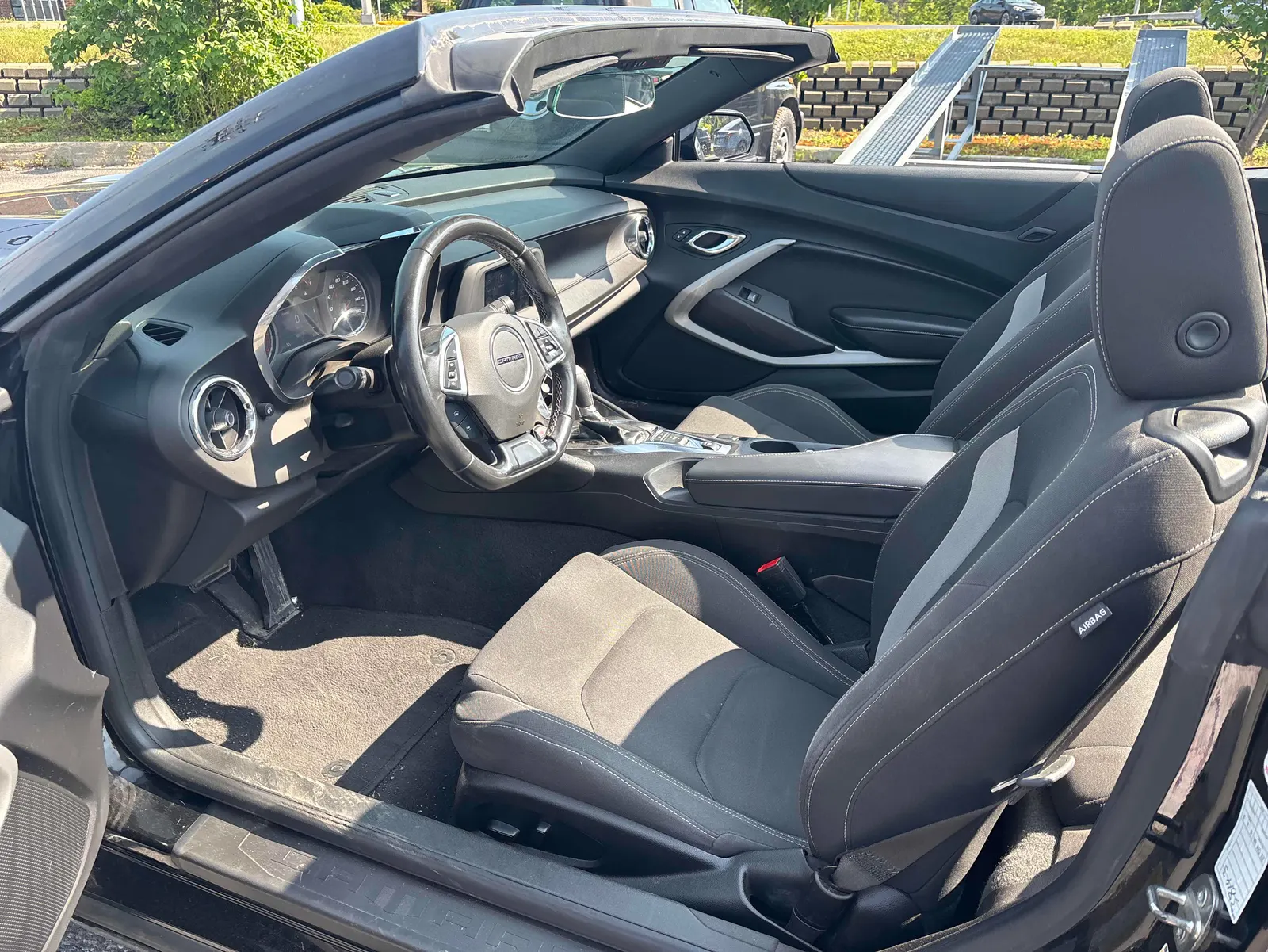 Interior driver side