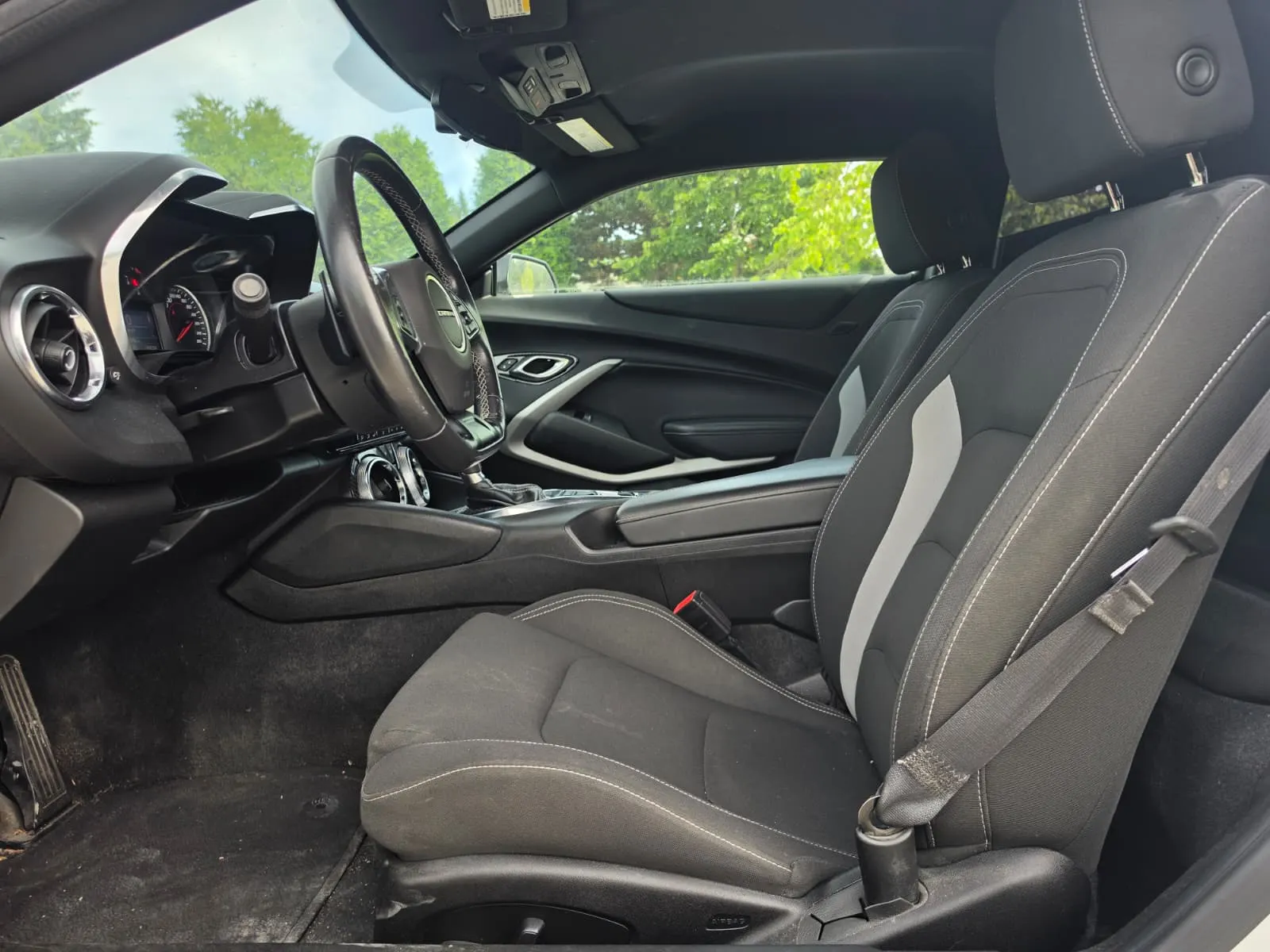 Interior driver side