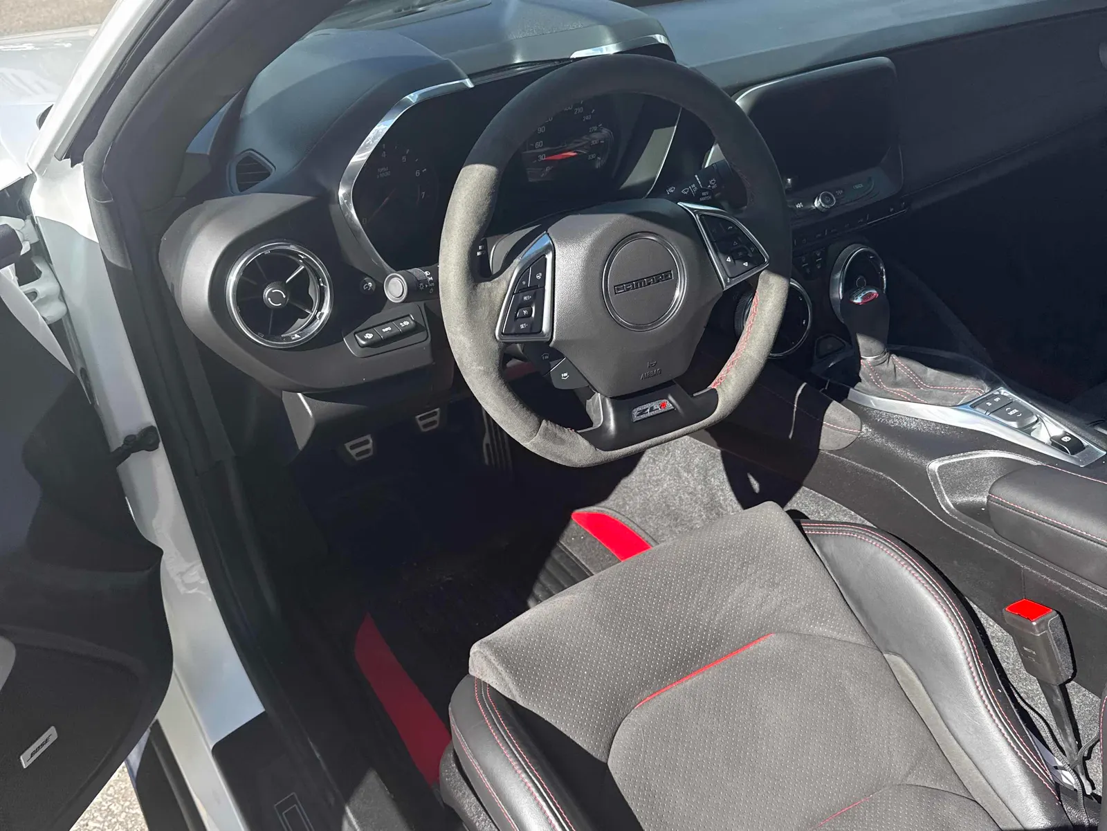 Interior driver side