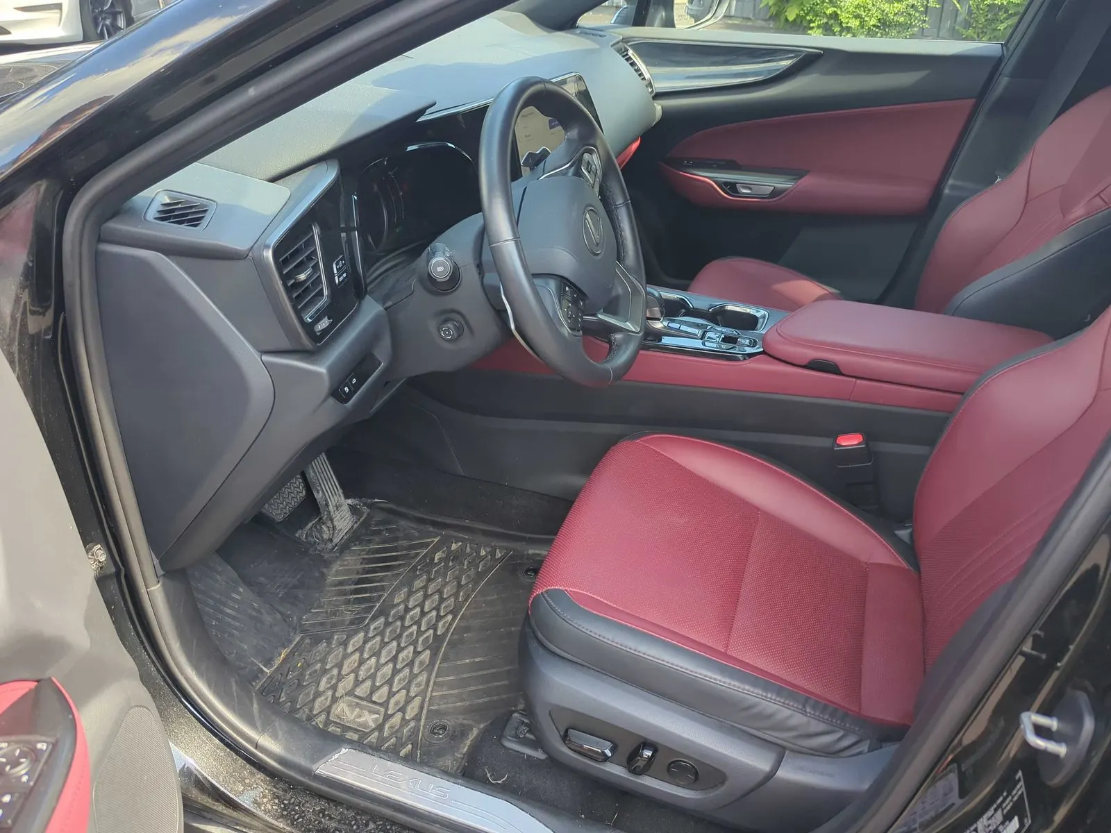 Interior driver side