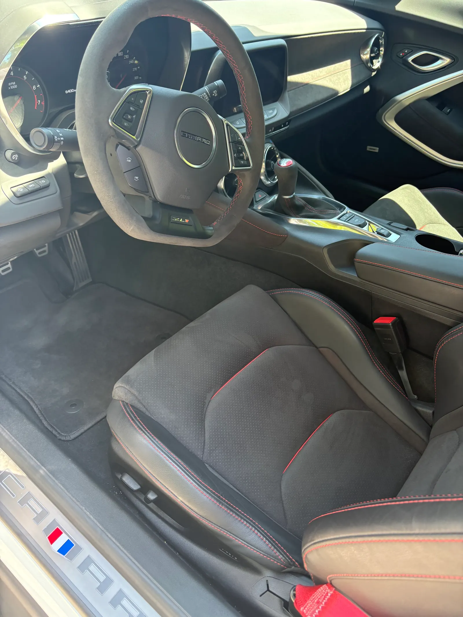 Interior driver side
