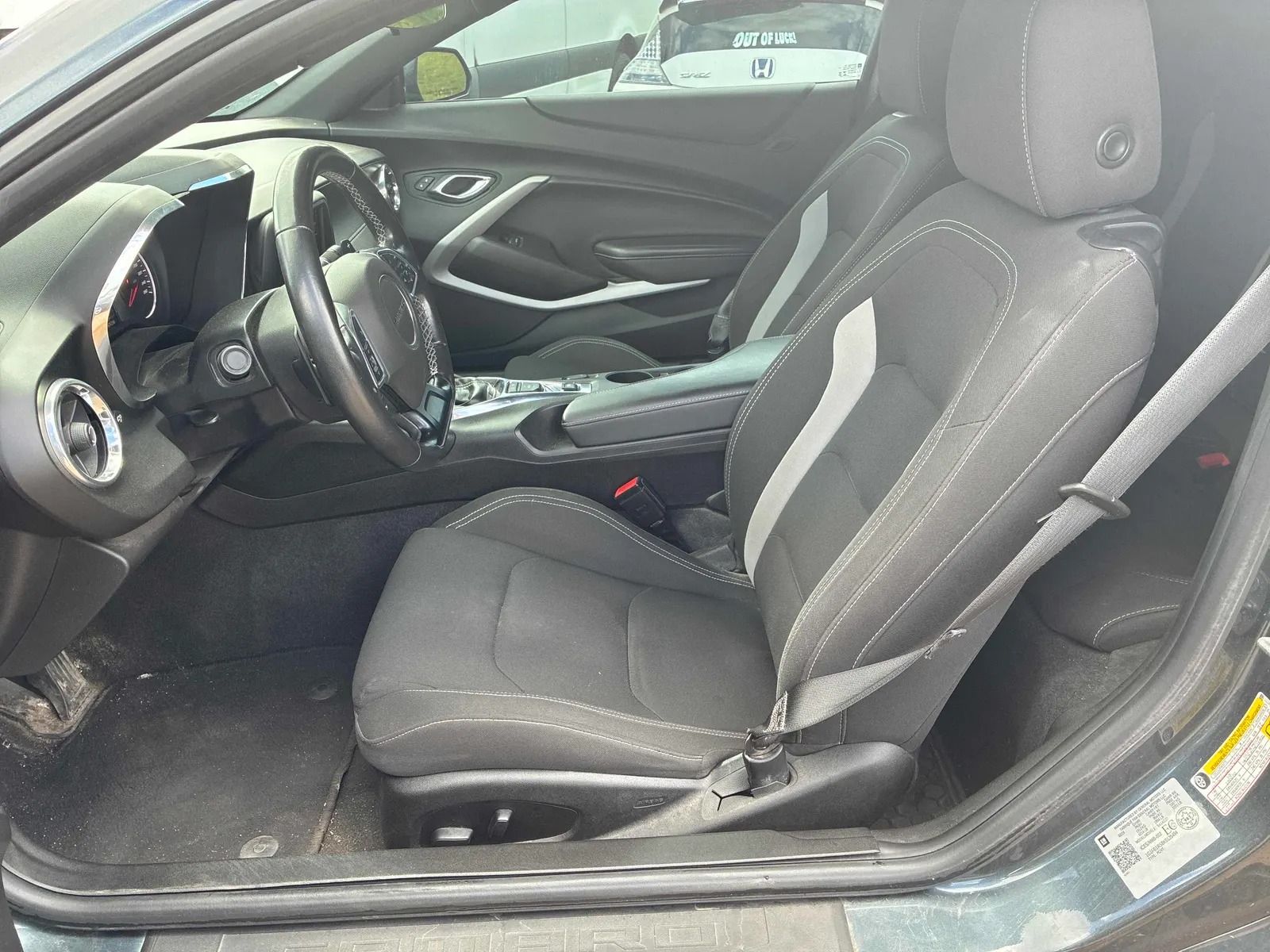 Interior driver side