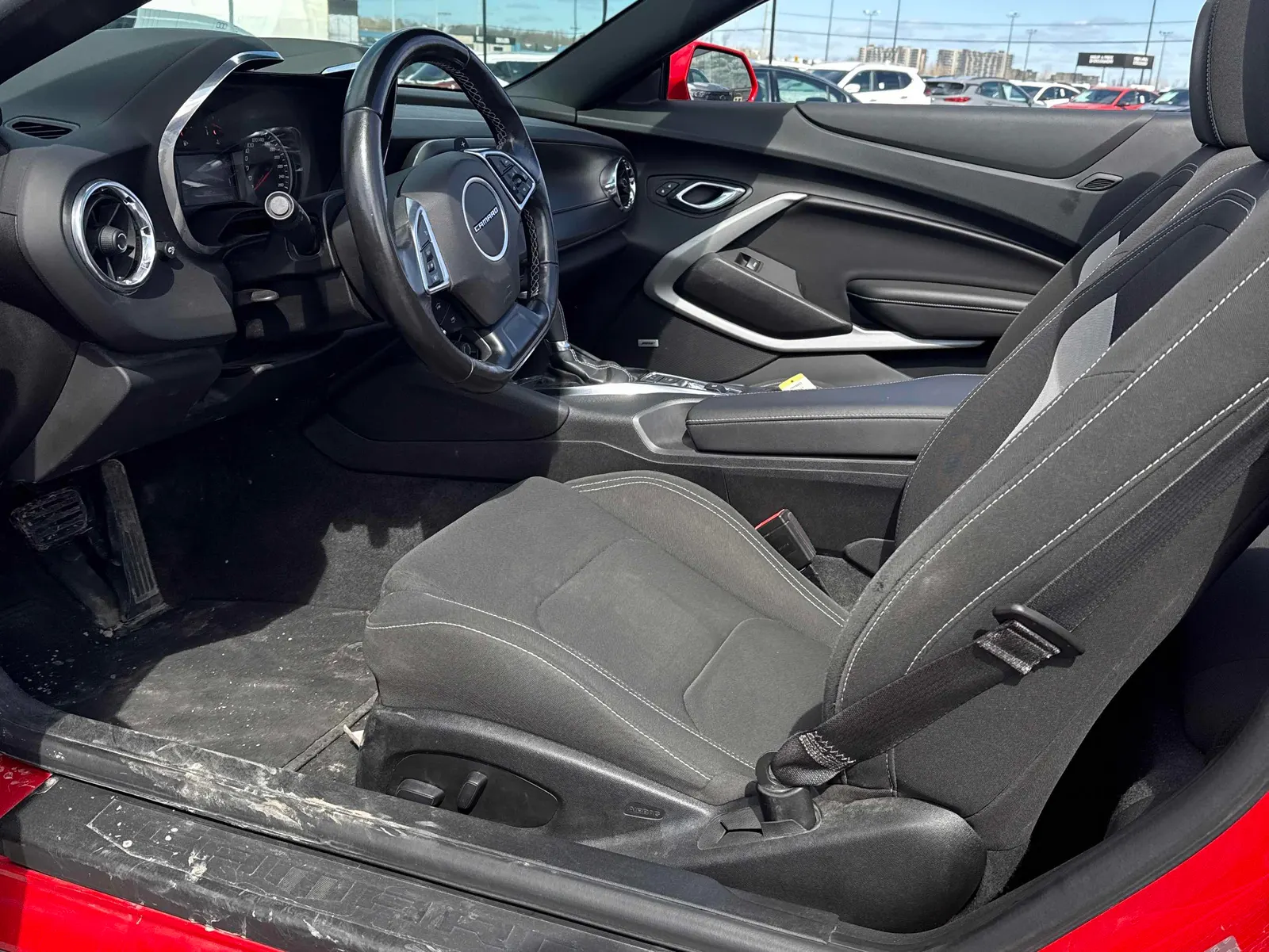 Interior driver side