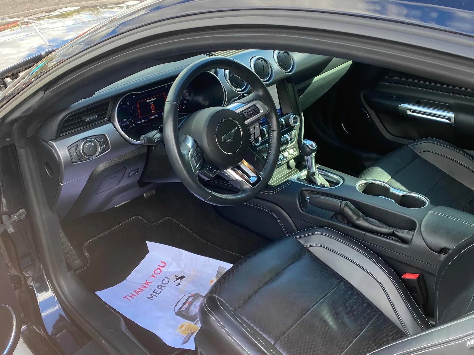Interior driver side