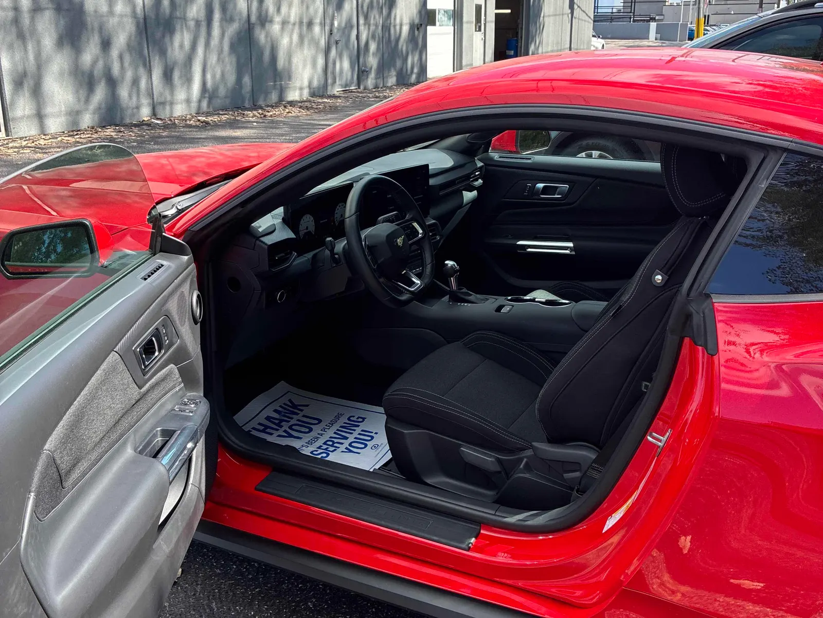 Interior driver side