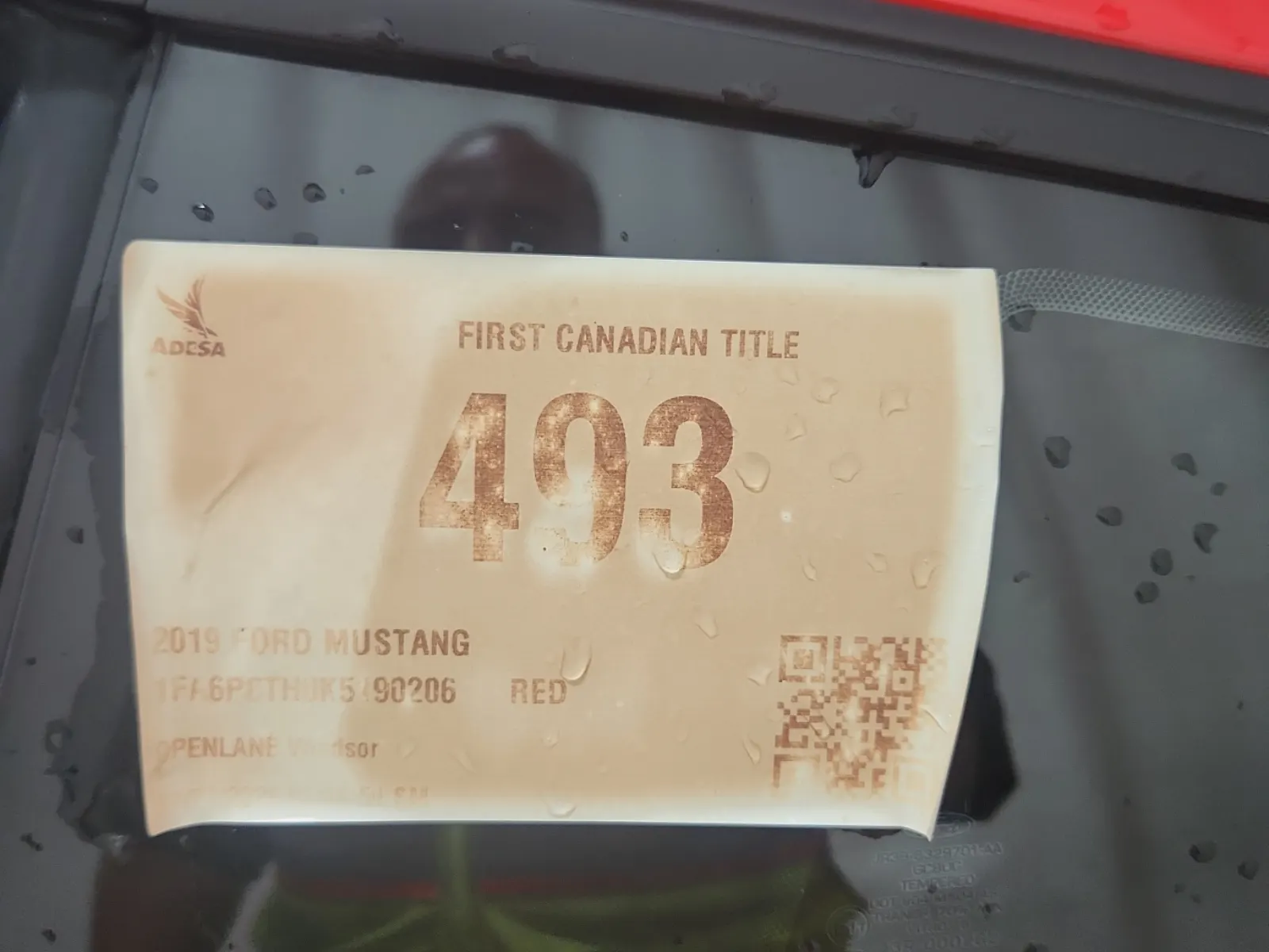 Inventory Label Photo