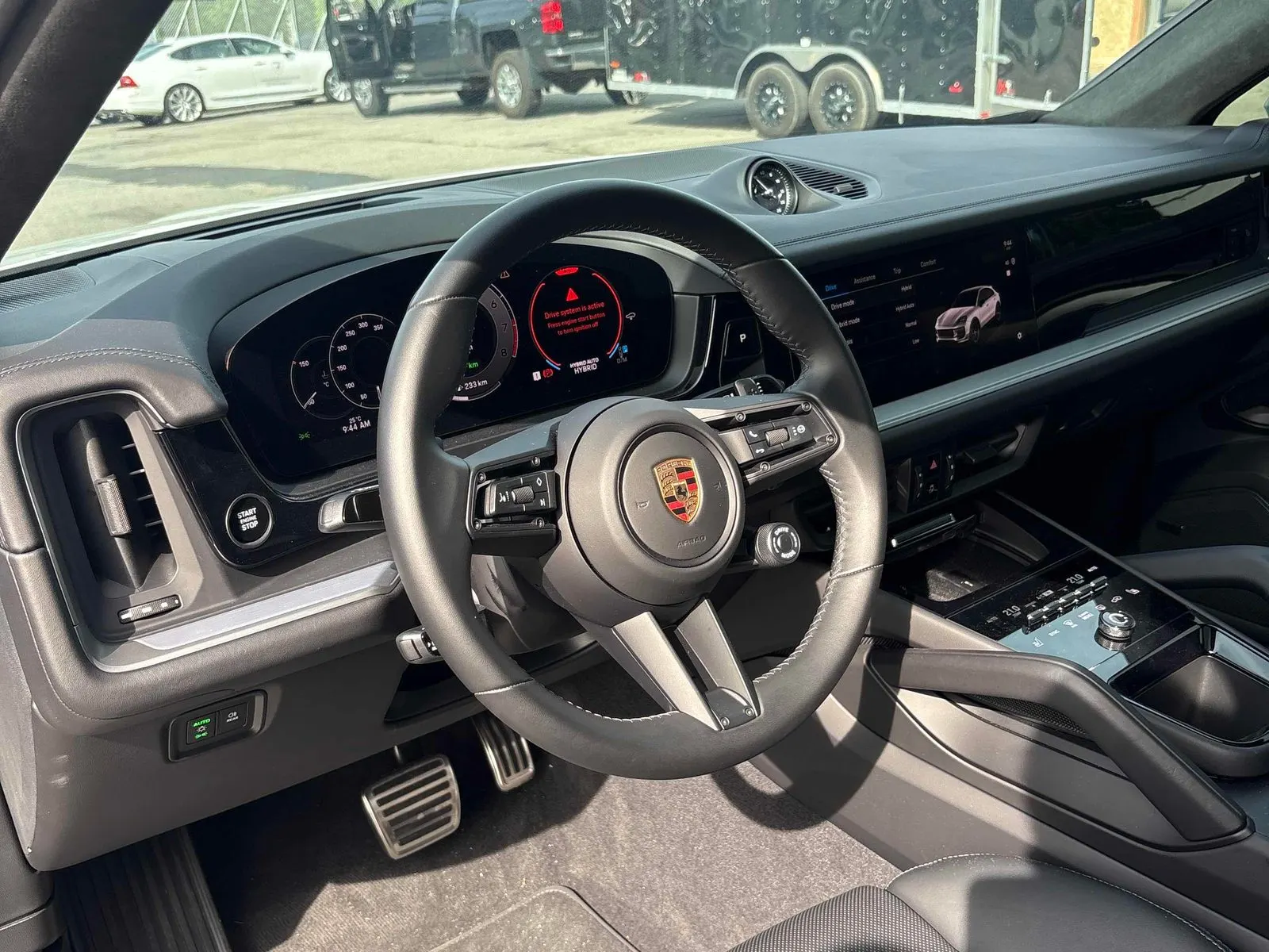 Interior driver side